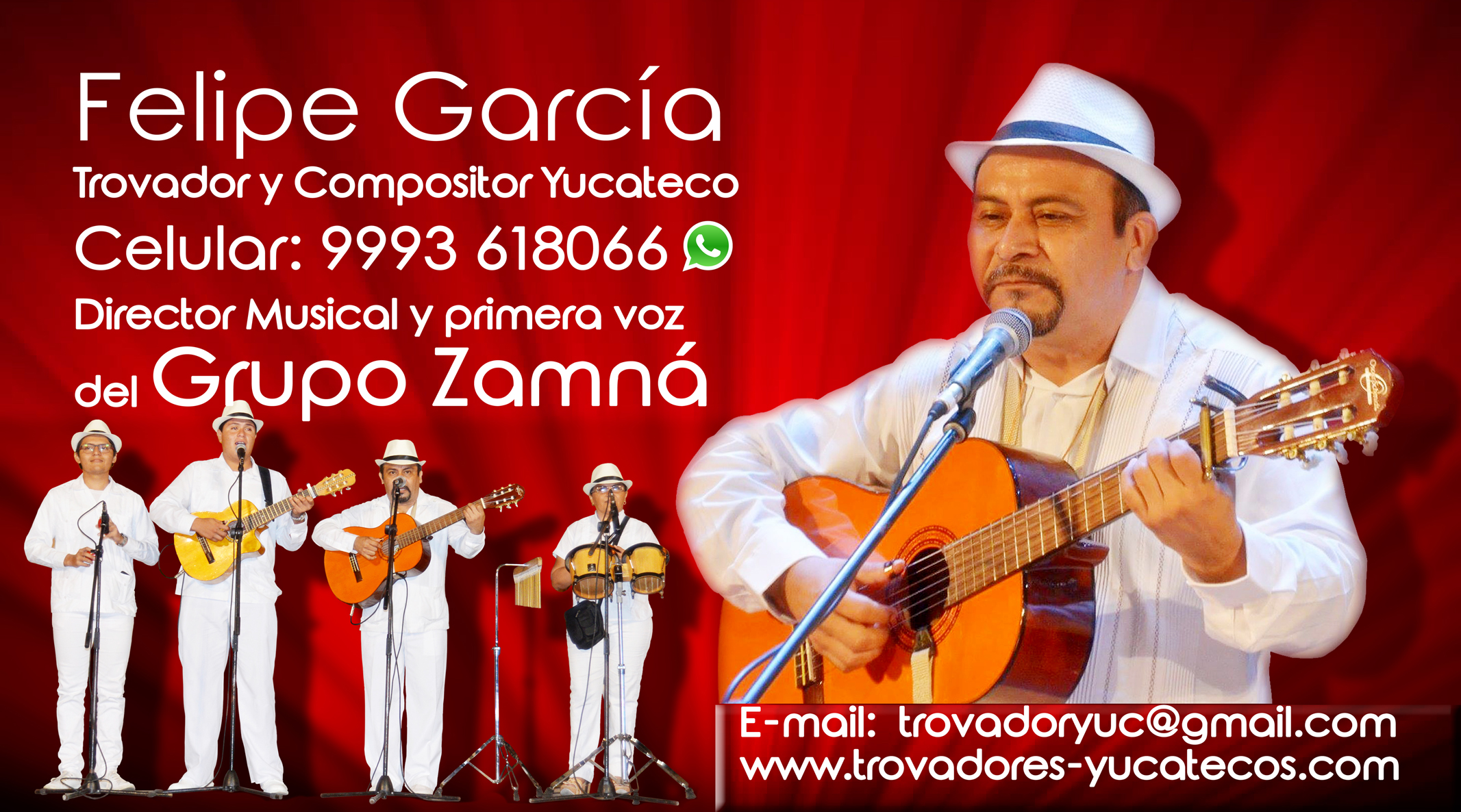 Trío Zamná, trios yucatecos Mérida, Yucatán.